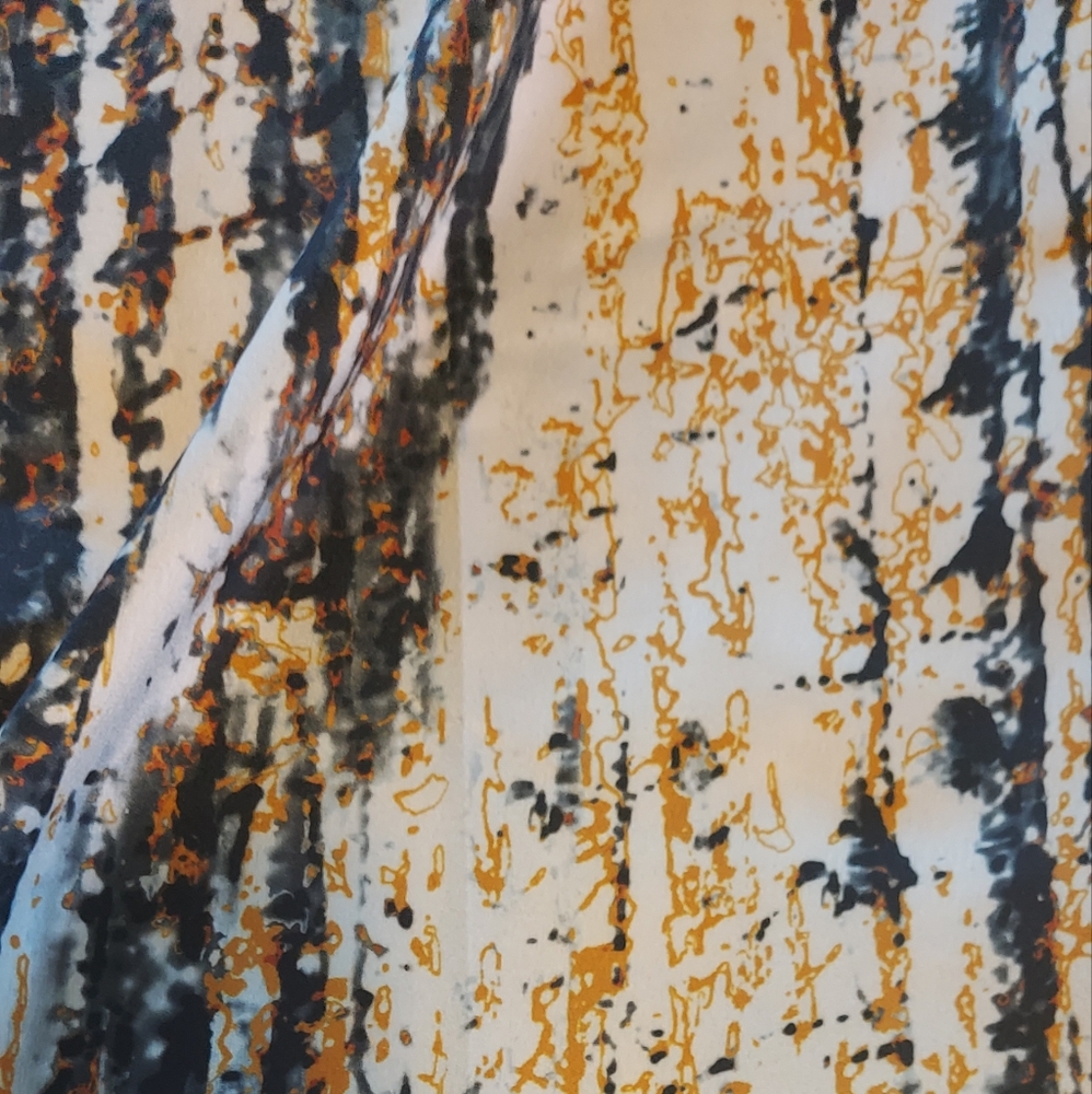 Zara Multicolor Abstract Print Trousers - Picture 10 of 10